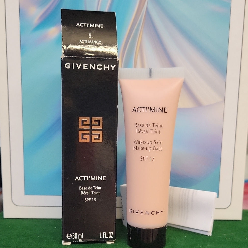Givenchy Acti'Mine Makeup Base SPF 15 - Avti Mango 5 New Sealed Tube in Box